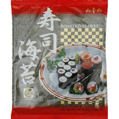 Yamamotoyama Roasted Seaweed, 0.88 oz, (Pack of 12)