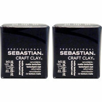 Sebastian Craft Clay Remoldable Matte Texturizer - 1.7 Oz., 2 pk.