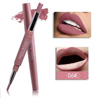 Binmer(TM) MISS ROSE Double-end Lasting Lipliner Waterproof Lip Liner Stick Pencil