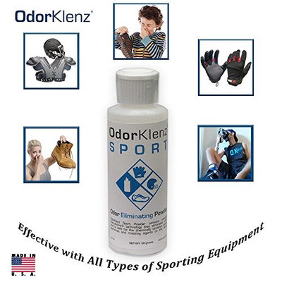 ODORKLENZ SPORT POWDER – REMOVE ODORS FROM SHOES/ Sports Pads/ Sports Gear