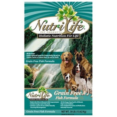 Nutri Life Grain Free Fish Dog Food - Nutri Life Grain Free Fish Dog