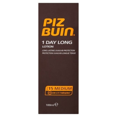 Piz Buin 1 Day Long Spf15 Lotion, 100ml