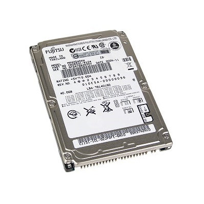 Fujitsu 40GB 5400RPM ATA-6 2.5 IN FDB 2.5 Notebook Hard Drive