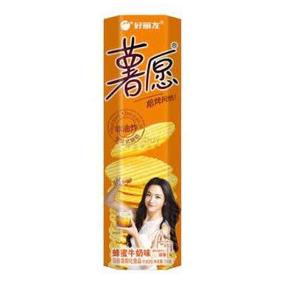 ORION Baked Potato Chips Honey 104g