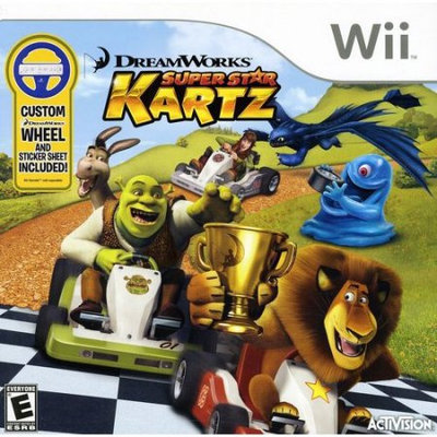 Activision, Inc. Dreamworks Super Star Kartz with Wheel