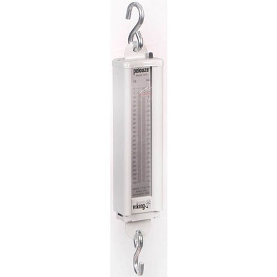 Rubbermaid Commercial FG007810000000 Heavy Duty Steel Mechanical Hanging Scale, 110 lbs Capacity, 3-1/4