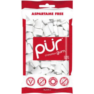Pur Cinnamon Gum, 57 count, 2.82 oz, (Pack of 4)