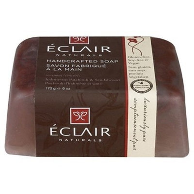 Eclair Naturals Indonesian Patchouli & Sandalwood Handcrafted Bar Soap - 6oz