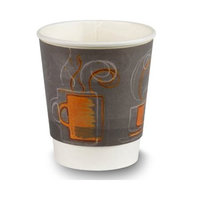 Dixie Foods Dixie Insulair Hot Cup - 8 fl oz - 500 / Carton - Hot Drink