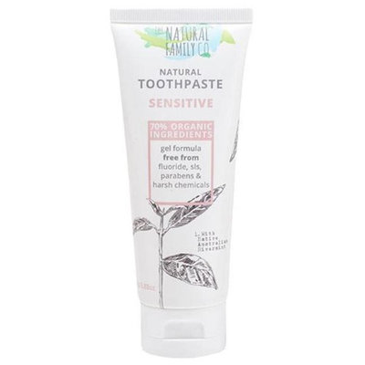 The Natural Family 232481 3.88 oz Rivermint Fluoride-Free Toothpaste Sensitive