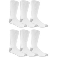 Men's Big and Tall Crew Socks 6 Pack