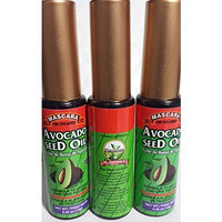 RELIABLE SET OF 3 MASCARA AVOСADO SEED OlL FOR EYELASHES 0.45FL.OZ EACH NEW FAST DELIVERY