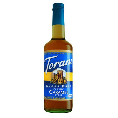 R Torre & Co Torani Sugar Free Caramel Syrup, 25.4 fl oz
