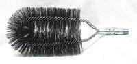 TOUGH GUY 3ECZ2 Boiler Brush, Dia 1 3/4 x 4,Length 9 1/2