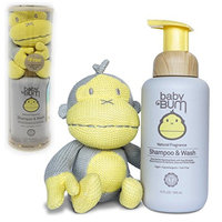 Baby Bum 12 fl. oz. Shampoo & Wash in Natural Fragrance - Free Limited Edition Knit Duke Doll
