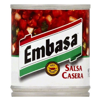 Hormel EMBASAasa Salsa, Casera, Hot, 7 Oz