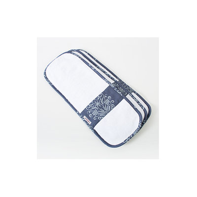 Bebe au Lait 3-Pack Burp Cloth, Oxford