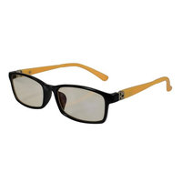 Kids Computer Reading Blue Light Blocker Glasses With Light Yellow Lens In Yellow Leg