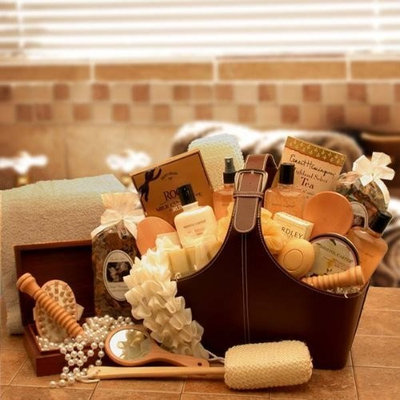 Spa Perfect Bath and Body Tote for Women - Mothers Day Gift Idea for Her