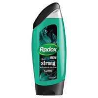 Radox Men Feel Strong Mint & Tea Tree 2in1 Shower Gel 250ml
