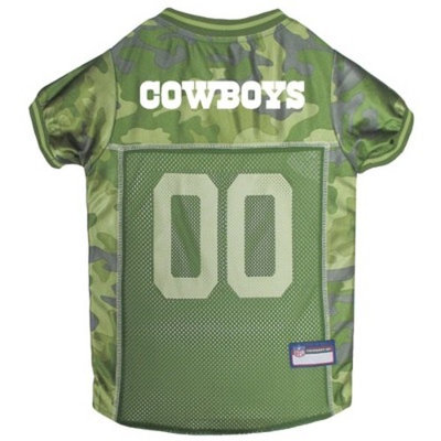 NFL Pets First Camo Pet Football Jerseys - Dallas Cowboys