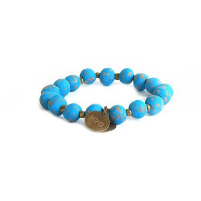 Simbi 7mm Clay Bracelet Dolphin Blue