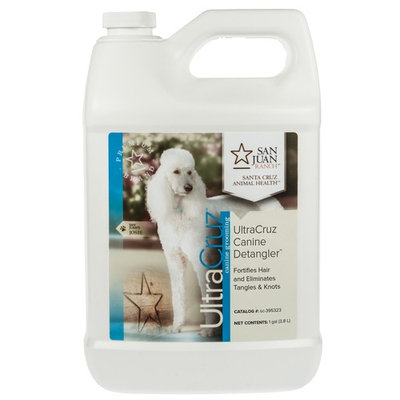 UltraCruz Dog Detangler Spray, 1 gallon refill