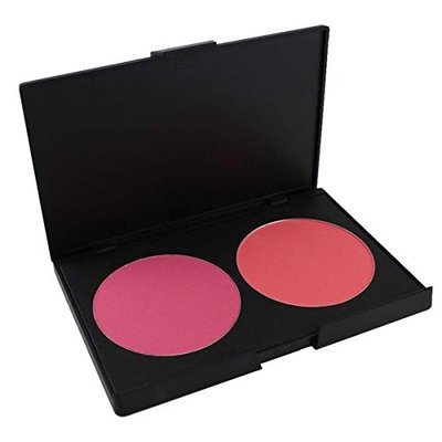 FantasyDay Pro 2 Colours Large Powder Blush / Blusher Makeup Palette Contouring Kit - Ideal for Professional and Daily Use