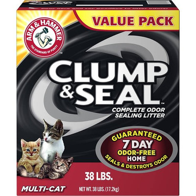 Arm & Hammer Multi-Cat Clump & Seal Clumping Litter (38 lbs. - Pack of 2)