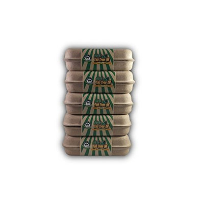 Mint Tea Tree Oil Shampoo Bar 5 Bar Value Pack