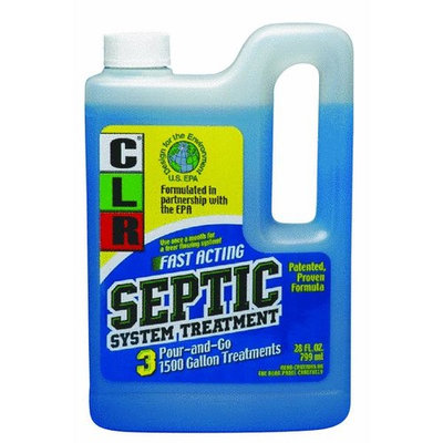 CLR Septic System Treatment, Environmentally-Friendly, Fast-Acting, 28 Oz