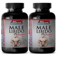 Muira puama bark - Male Libido Booster - Supports healthy sex drive (2 Bottles - 120 Tablets)