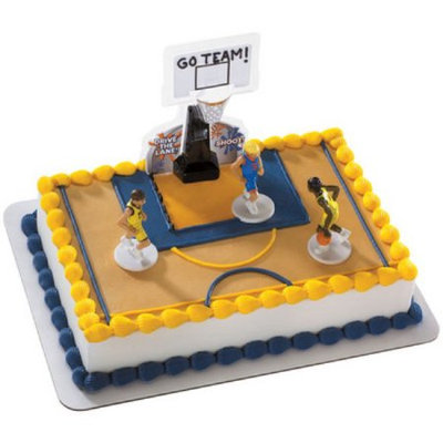 Decopac Basketball All Net Cake Topper