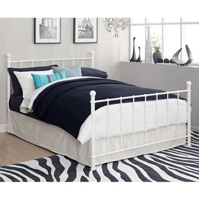 BrickMill Metal Bed Frame, Full Size, Multiple Colors