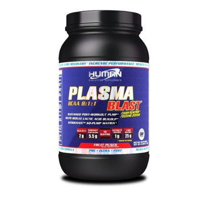 Lone Star Distribution Human Evolution Supplements Plasma Blast Fruit Punch 825 g - HUMAPLAS825GPUNCPW