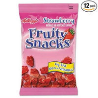 Kellogg's Kelloggs 29668 Fruity Snacks, Strawberry - 2. 5 oz.