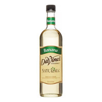 Da Vinci Naturals Syrup, Banana, 700 mL (Glass)