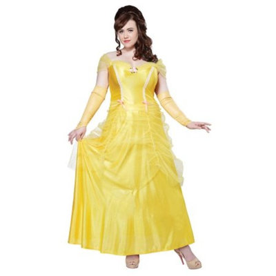 Womens Plus Size Beauty And The Beast Halloween Costume