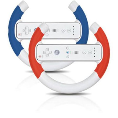 Creative Mind Interactive DGWII-1094 Turbo Wheel Twin Pack- Red & Blue