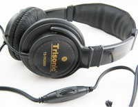 Trisonic PROFESSIONAL DIGITAL STEREO HEADPHONES STUDIO LEATHER!