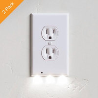 Alphabetdeal. 2 Pack Outlet Cover LED Night Light