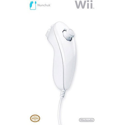 Nintendo Wii Nunchuk Controller White