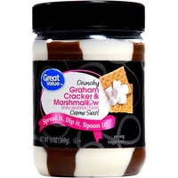 Great Value Crunchy Graham Cracker & Marshmallow Creme Swirl