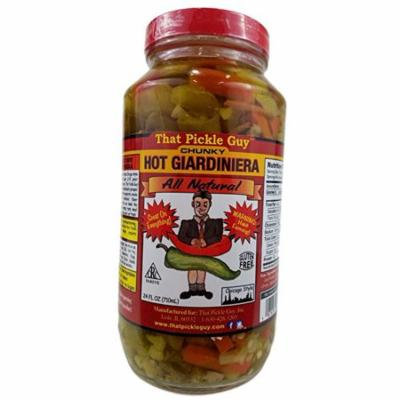 That Pickle Guy Chicago Style Giardiniera Hot, Raw, 24-ounce Jar