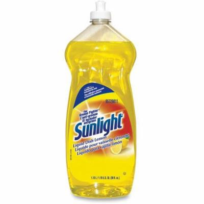 Sunlight DVO95729811CT 38 oz Liquid Dish Detergent Lemon Scent - Yellow