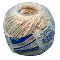 Cord Cbl No 24 280Ft 3Lb Ctn WELLINGTON-CORDAGE Twine 10334 Natural Cotton