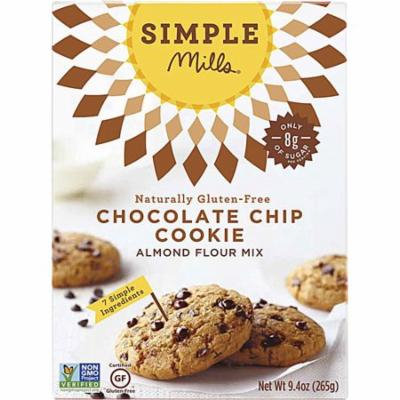 Simple Mills Gluten Free Almond Flour Mix Chocolate Chip Cookie -- 8.4 oz pack of 6