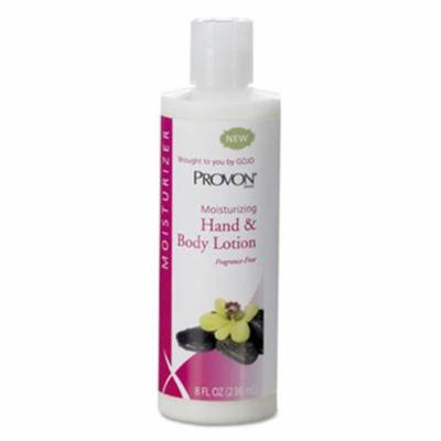 GOJO Industries 433448 8 oz Moisturizing Hand & Body Lotion Squeeze Bottle, Lightly Scented