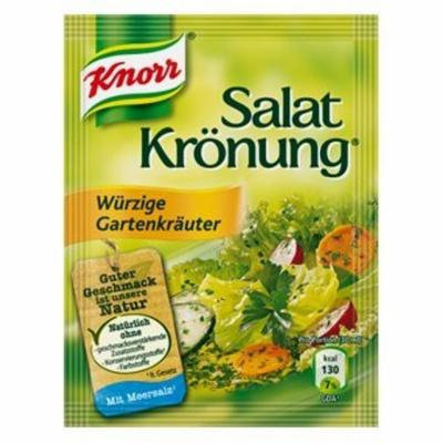 Knorr Salat Kronung Wurzige Gartenkrauter, 62g (5pk)
