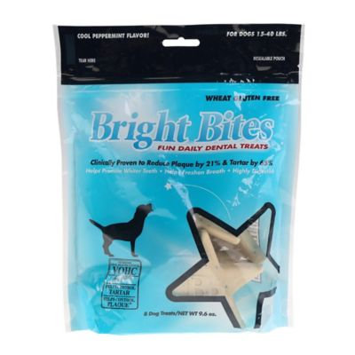 Bright Bites® Medium Daily Dental Dog Treats in Cool Peppermint
